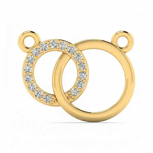 Vivid Celtic Diamond Pendant - Laboratory-Grown Diamond Pendant