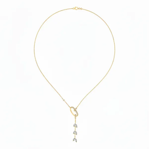 Exquisite Celestial Diamond Necklace - Laboratory-Grown Diamond Necklace