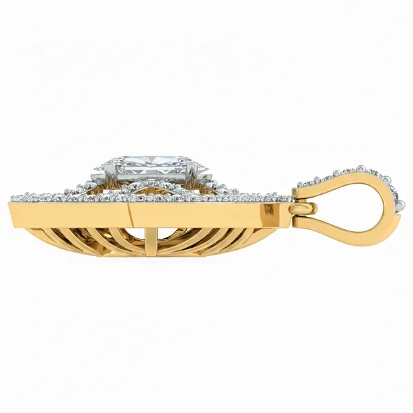 Sublime Aura Diamond Pendant - View 3
