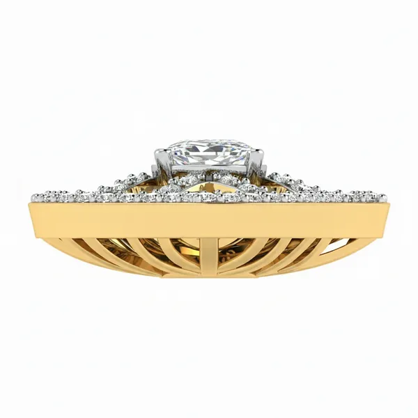 Sublime Aura Diamond Pendant - View 4