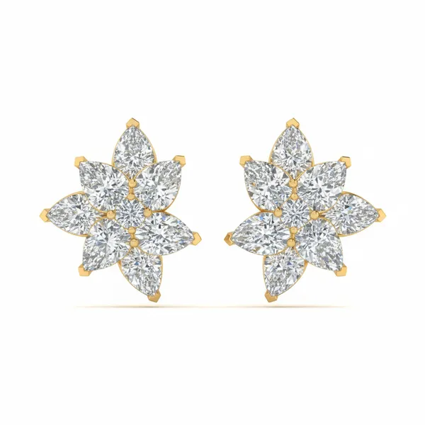 The Estrella Chandelier Constellation Earrings - Laboratory-Grown Diamond Earrings