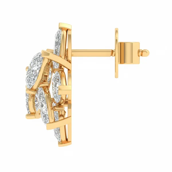 The Estrella Chandelier Constellation Earrings - View 3