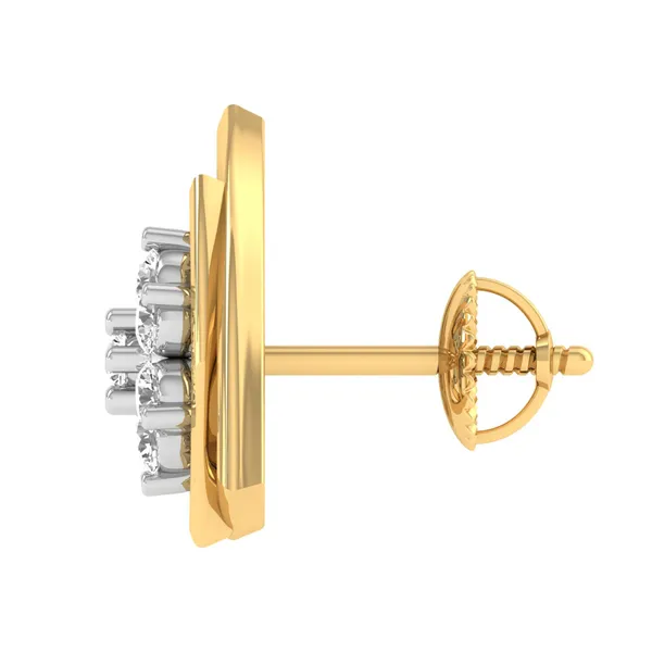 The Iberia Butterfly Cluster Earrings - View 3