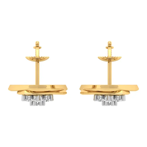 The Iberia Butterfly Cluster Earrings - View 4