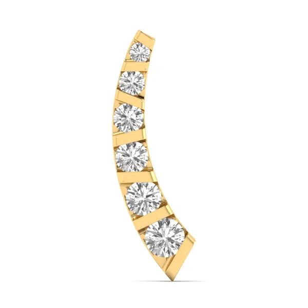 Regal Bezel Diamond Pendant - Laboratory-Grown Diamond Pendant