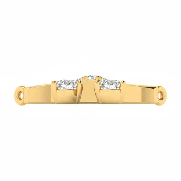 Opulent Celestial Diamond Mangalsutra - View 4