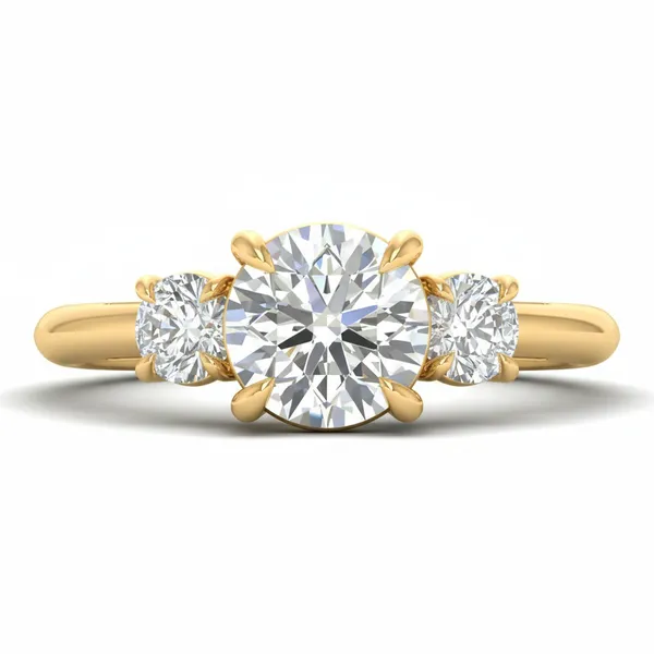 Brilliant Solitaire Diamond Ring - View 2