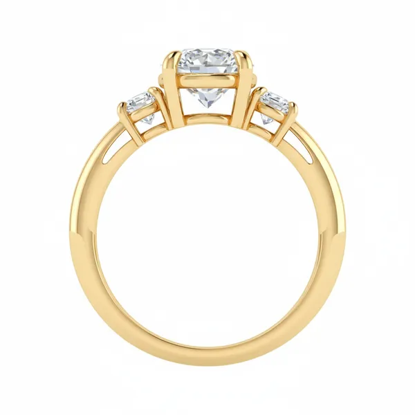 Brilliant Solitaire Diamond Ring - View 3