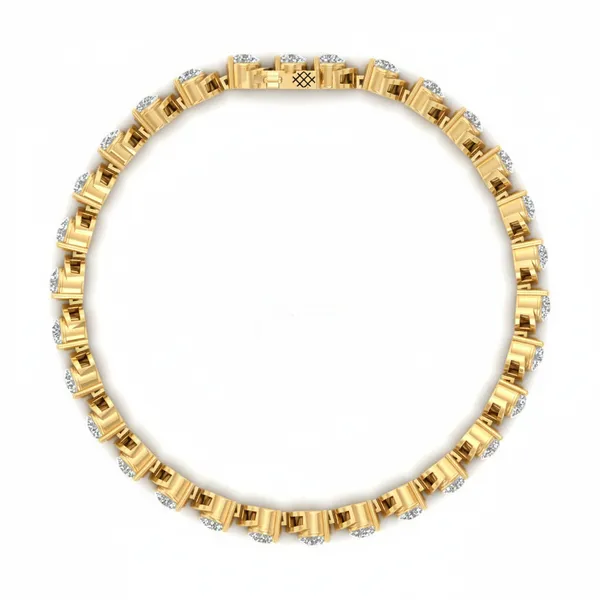 Gleaming Sparkle Diamond Bracelet - View 3