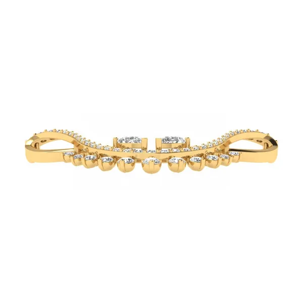 Timeless Teardrop Diamond Mangalsutra - View 4