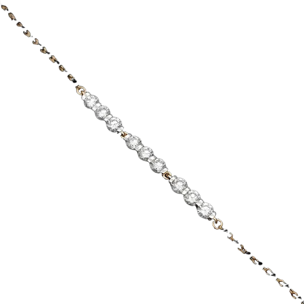 Majestic Cascade Diamond Ladies Bracelet - Laboratory-Grown Diamond Ladies Bracelet