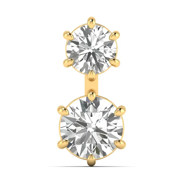 Radiance Floral Diamond Pendant - Laboratory-Grown Diamond Pendant
