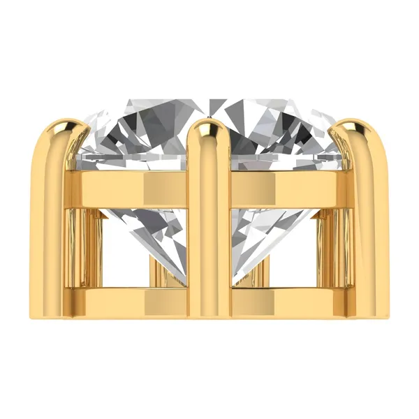 Radiance Floral Diamond Pendant - View 4