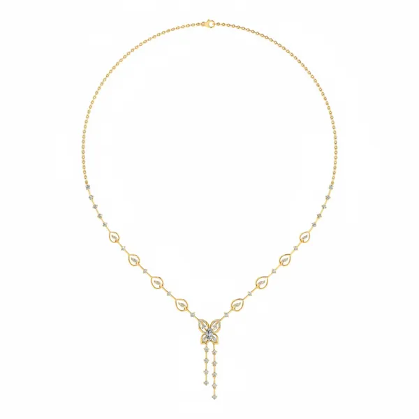 Couture Layered Diamond Necklace - Laboratory-Grown Diamond Necklace