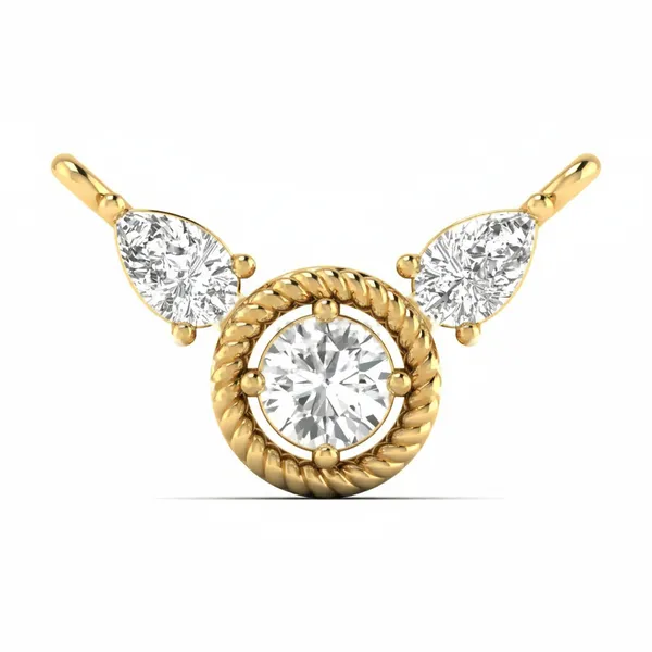 Majestic Channel Diamond Mangalsutra - Laboratory-Grown Diamond Mangalsutra