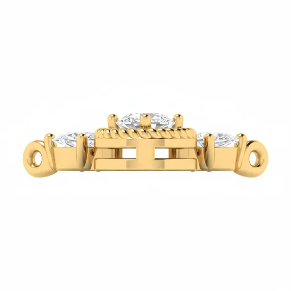Majestic Channel Diamond Mangalsutra - View 4