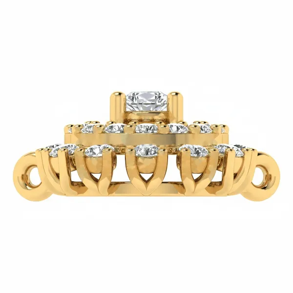 Whimsical Sacred Diamond Mangalsutra - View 4