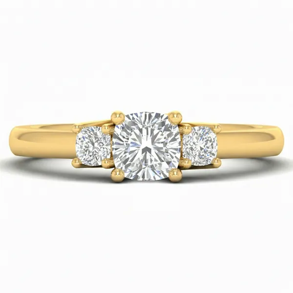 Precious Floral Diamond Ring - View 2
