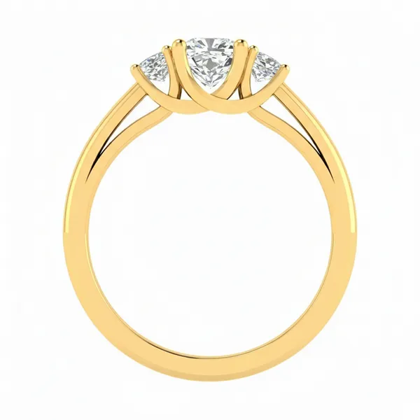 Precious Floral Diamond Ring - View 3