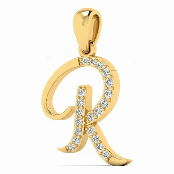 Serene Marquise Diamond Pendant - View 2