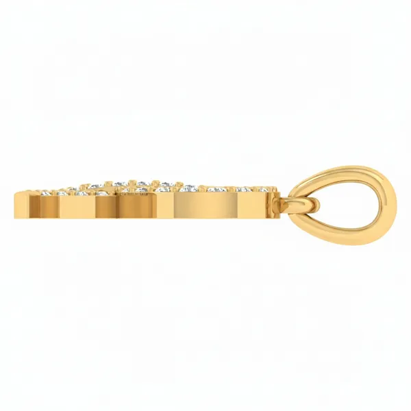Serene Marquise Diamond Pendant - View 3