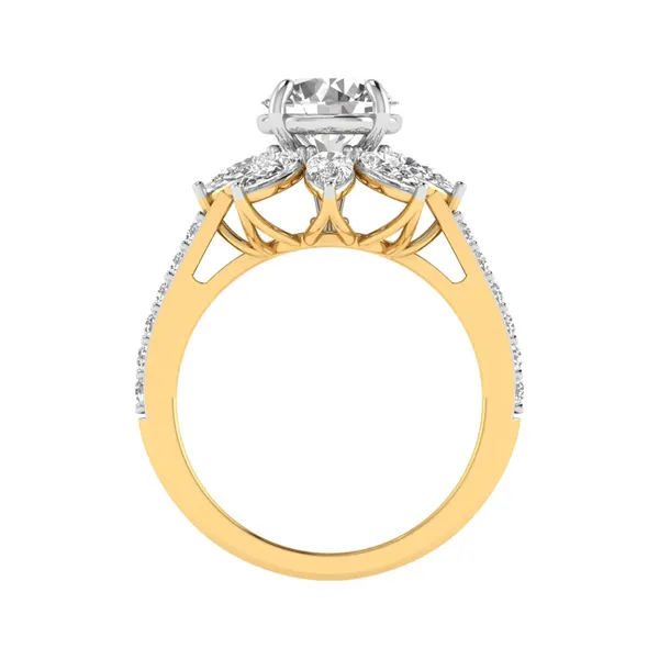 Celestial Signet Diamond Ring - View 3