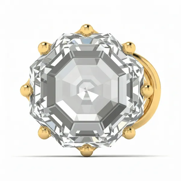 Stately Starlight Diamond Nosepin - Laboratory-Grown Diamond Nose Pin