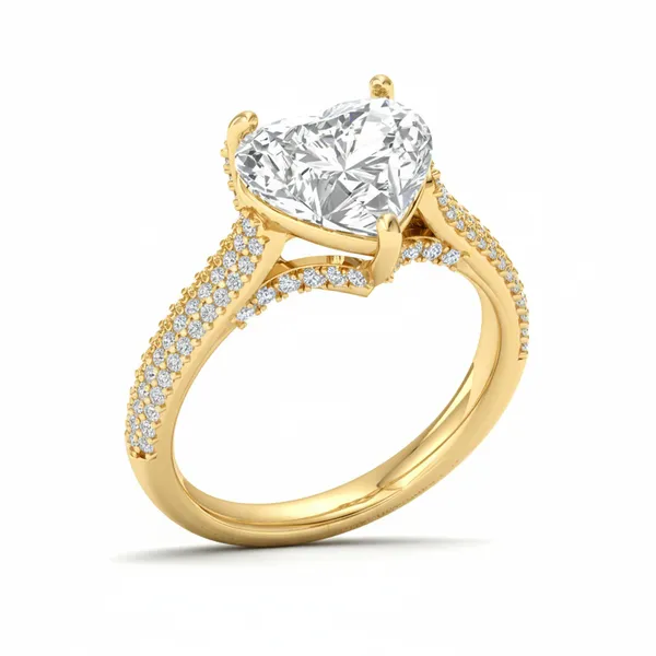 Magnificent Infinity Diamond Ring - Laboratory-Grown Diamond Ladies Ring