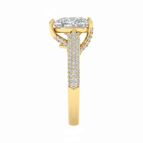 Magnificent Infinity Diamond Ring - View 4
