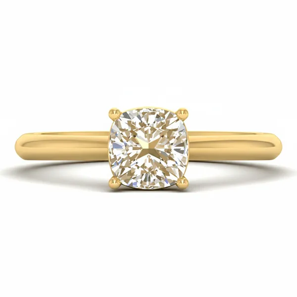 Lustrous Twist Diamond Ring - View 2