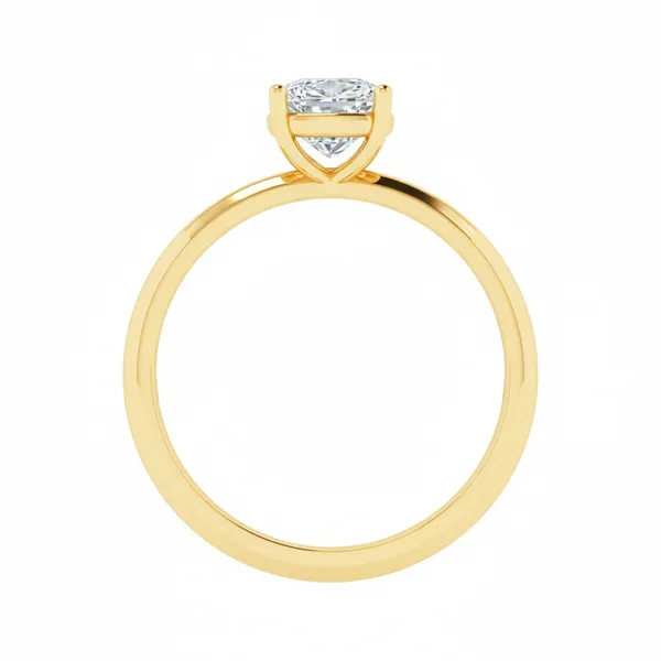 Lustrous Twist Diamond Ring - View 3