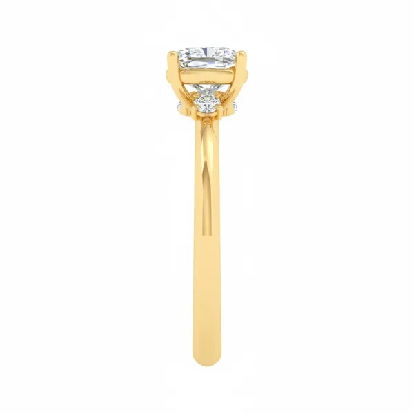 Lustrous Twist Diamond Ring - View 4