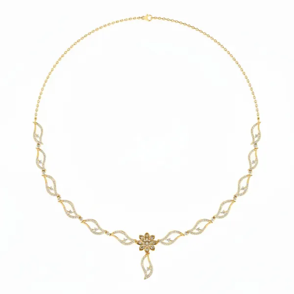 Radiant Radiance Diamond Necklace - Laboratory-Grown Diamond Necklace
