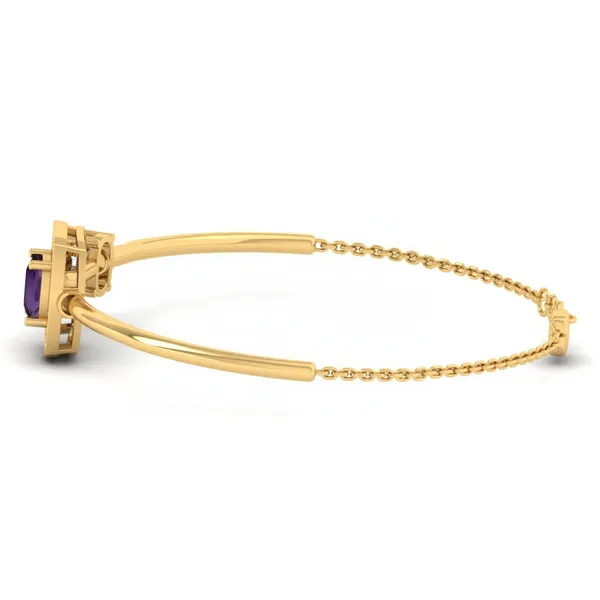 Couture Geometric Diamond Bracelet - View 2