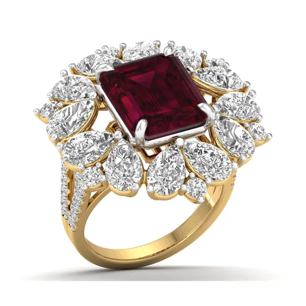 Glittering Brilliance Diamond Ring - Laboratory-Grown Diamond Ladies Ring