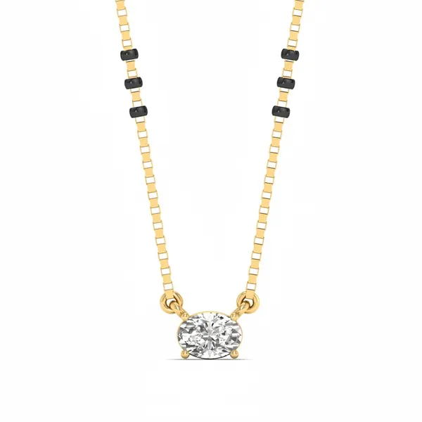 Radiant Eternal Diamond Mangalsutra - Laboratory-Grown Diamond Mangalsutra
