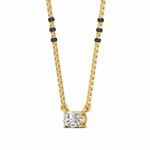 Radiant Eternal Diamond Mangalsutra - View 2