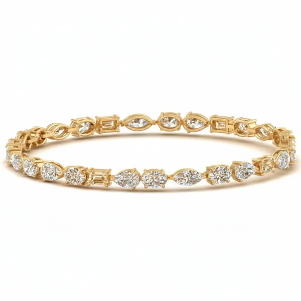 Artisan Woven Diamond Bracelet - View 2