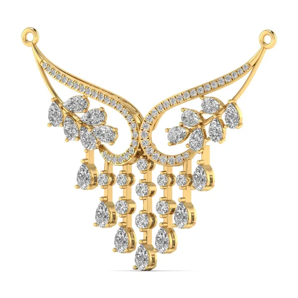 Brilliant Heritage Diamond Mangalsutra - View 2