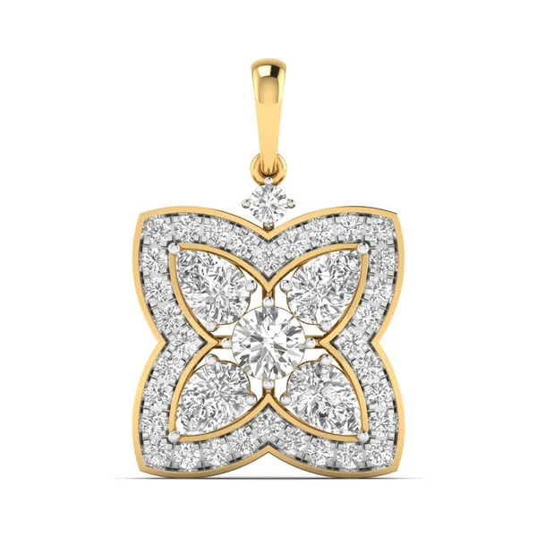 Regal Infinity Diamond Pendant - Laboratory-Grown Diamond Pendant