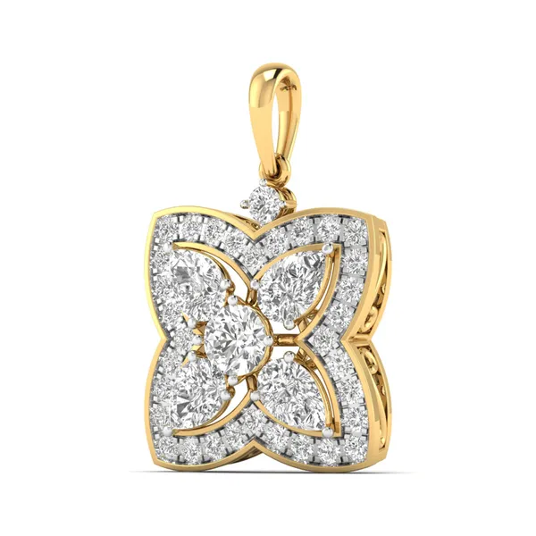 Regal Infinity Diamond Pendant - View 2