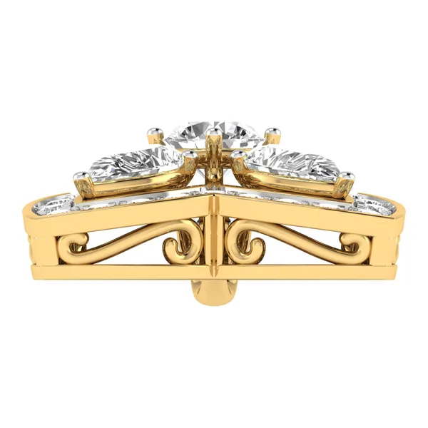 Regal Infinity Diamond Pendant - View 4