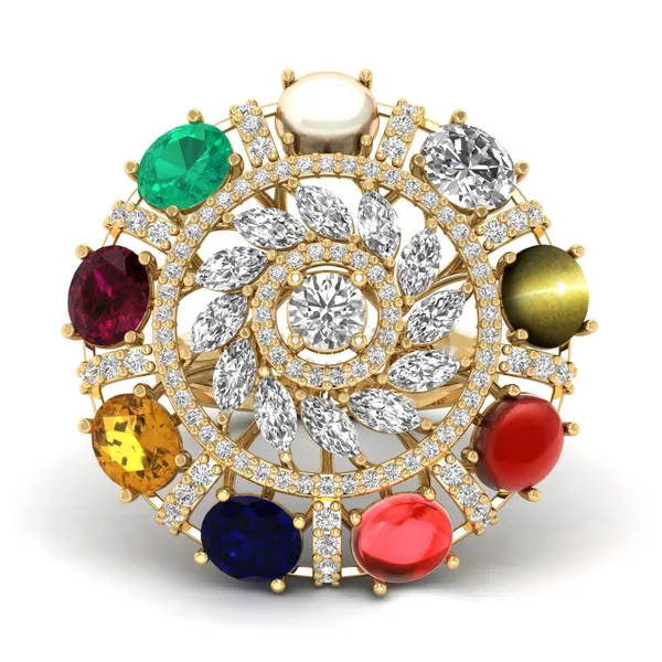 Radiance Pave Diamond Ring - View 2