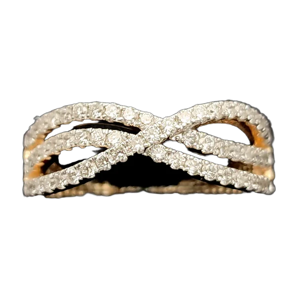 Serene Crest Diamond Ladies Ring - Laboratory-Grown Diamond Ladies Ring