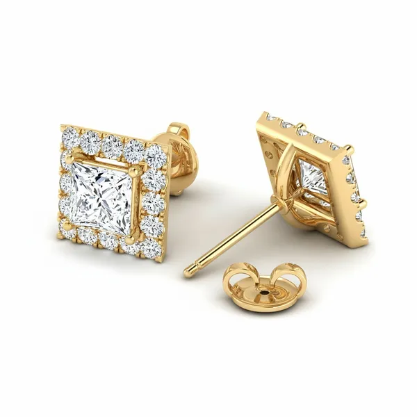 The Cadenza Drapery Linear Drop Earrings - View 2