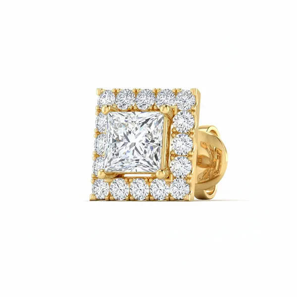 The Cadenza Drapery Linear Drop Earrings - View 4