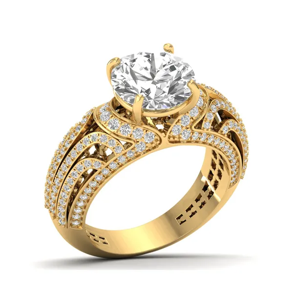 Serene Regalia Diamond Ring - Laboratory-Grown Diamond Ladies Ring