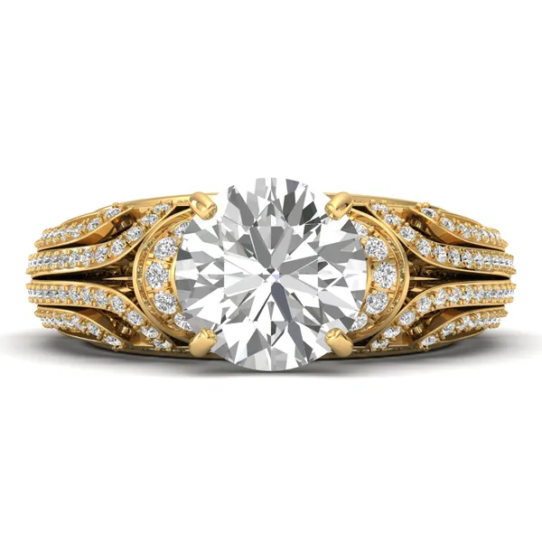 Serene Regalia Diamond Ring - View 2