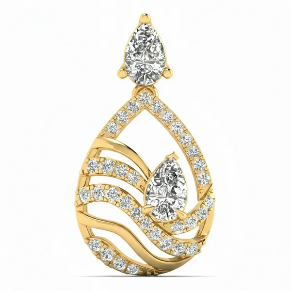 Magnificent Classic Diamond Pendant - Laboratory-Grown Diamond Pendant