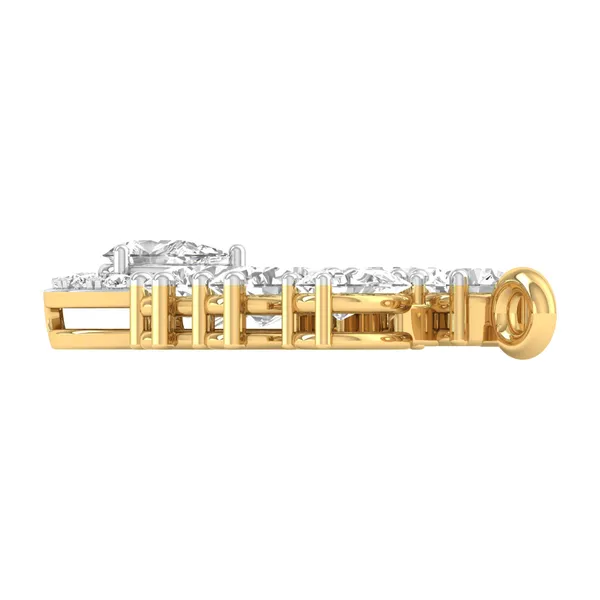Opulent Moonbeam Diamond Mangalsutra - View 3